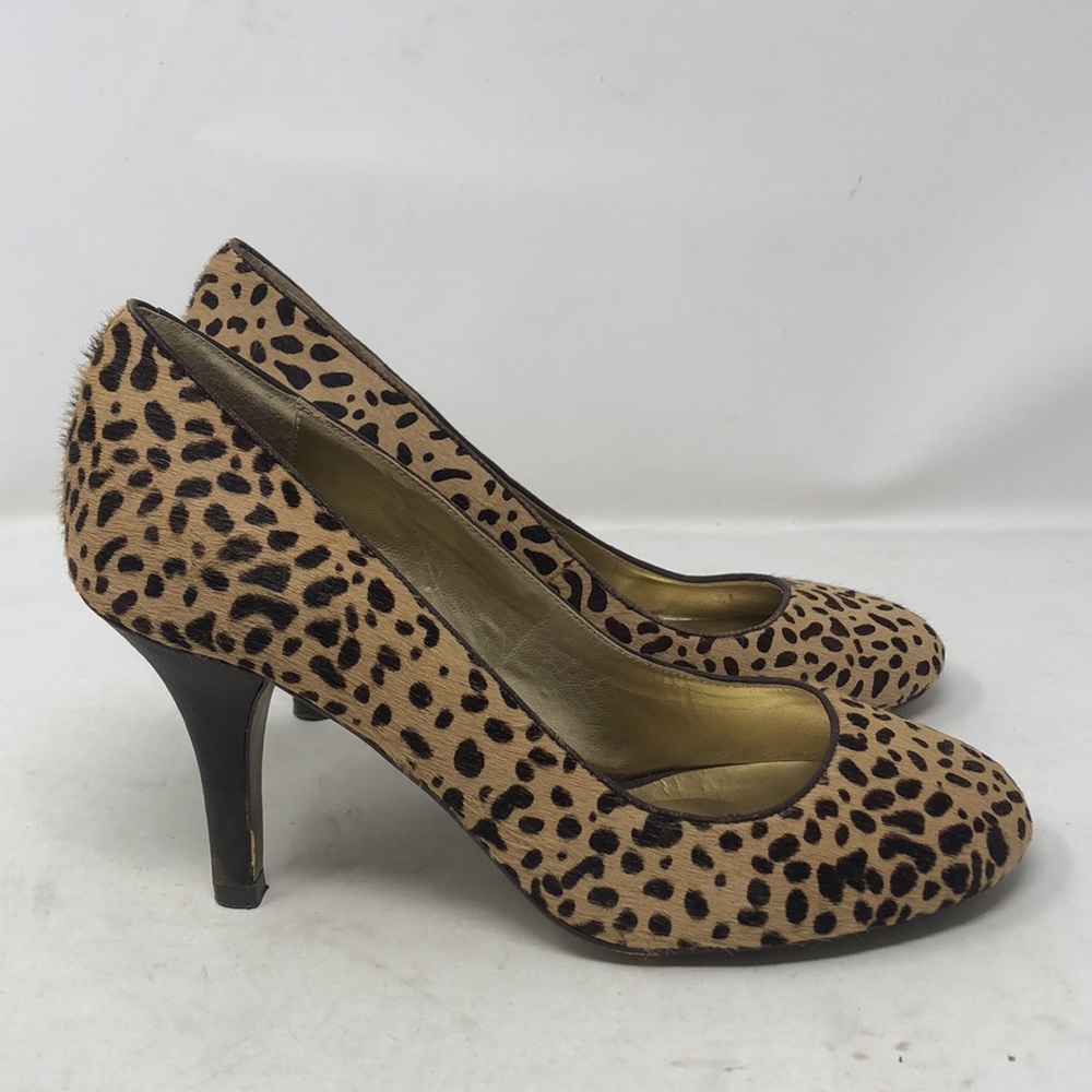 Poetic License London Affairs Leopard Animal Print Heels